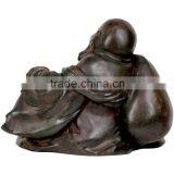 Oriental Furniture Sitting Happy Buddha Statue thumbnail-2