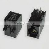 RJ11 Side Entry 4p Modular PCB Jack/socket