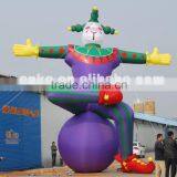 Giant Funny Inflatable Jester Toy Model for Show
