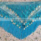 Fashion Blue Sequin Wide Hip Belts (XF-013) thumbnail-1