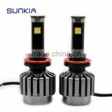 New Products 2x Super Bright LED Auto Headlight 2000lm 6500k 20w H8/H9/H11/H16 Headlamp Bulb Day Driving Lamp