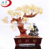 Feng Shui Style Home Decoration USe Crystal Bead Tree Different Sizes Money Tree