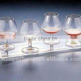 Clear acrylic wine glass display/ gradevin