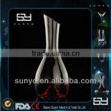 High Transparency Customized Slanted Glass Decanter Bottel