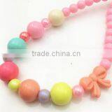 >>Best Selling Pretty Kids Bead Bubble Necklace/ thumbnail-4