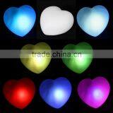 RGB Colorful LED Heart Christmas/Valentine/Wedding Decoration Night Light Best Gift For Lovers Best Friends thumbnail-5