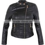 Womens pu Leather Jacket thumbnail-1
