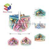 Mini Theme Rotating Gabin 3D Paper Cardboard Jigsaw Puzzle thumbnail-1