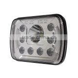 55W High Low Beam off Road Led Work Light 5x7 Led Headlight 7inch Led WORK Lights for Trucks 4x4 Jeep Offroad thumbnail-2