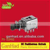 PS22F02 6 Pin DC Push Button Switch