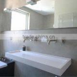 Solid Surface Stone Resin Wall Hung Bathroom Sink thumbnail-1