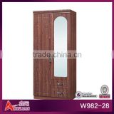 W982 -28 durable and economical KD assembly wardrobe armoire