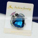 Cute Animal Series-cute Bulk Heart Crystal Owl Brooch/handmeade Rhinestone Brooch thumbnail-2