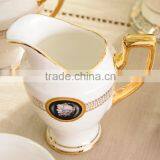 Top Class Golden Porcelain Royal Fine Bone China Turkish Coffee Set thumbnail-4