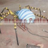 Colorful with robotic Spider insect replica