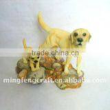 Polyresin Dog Figurine Decration Craft thumbnail-1