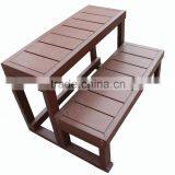 Best Mini Outdoor Plastic Wood Hot Tub Steps