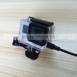 Skeleton Housing Protective Shell Case for Go Pro 4/3+ With Side Open for Plug thumbnail-1