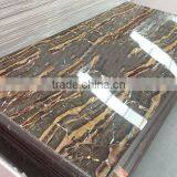 Interior Decoration Pvc Hot-stamping Marble Panel Sheet, Wall Panel thumbnail-3