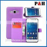 Wallet Leather Case for Samsung Galaxy Grand Prime thumbnail-1