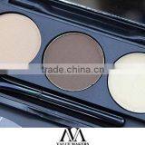 New Products Makeup 3 Colors Eyebrow Powder With Mirror