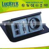 Multifunctional Hidden Desktop Socket French Power thumbnail-1