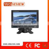 7" TFT LCD Color Car Stand-alone Monitor for Vehicle Security System