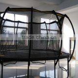 hot sale big round jumping trampoline with safety net