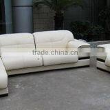 White Sectional Leather Sofa Living Room Furniture Sofa