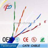 utp 22awg/24awg/26awg cat6 cable