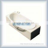 White ABS Furniture,materials for Architecture Models,0830-01,model Bathtub,plastic Model Furniture,,scale Model Furniture thumbnail-1