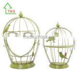 Wholesale decorative bird cages wedding decorative with heart bird cage