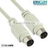 Classic Design PS2 Mouse Keyboard Cable Male to Male thumbnail-1