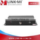 LM-SS18 SD/HD/3G BNC SDI Signal Splitter/Repeater 1 In 8 Out, Split a Single SDI Source Data to 8 Video Display