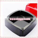 Triangle Shape Portable Plastic Ashtray , Melamine Smoke Absorbing Ashtray thumbnail-5