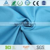 100% Cotton Blue Solid Jacquard Dobby Weave Fabrics for Shirting Clothing Dressing Skirt thumbnail-1
