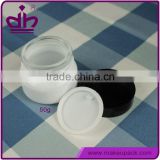 Hot Sale 50g White Glass Jar for Face Cream