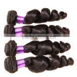 2016 6A Grade Factory Price Cheap Wholesale Loose Wave Virgin Brazilian Hair Extensions thumbnail-1