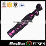 Wholesale Custom Fabric Girls Hair Tie thumbnail-5