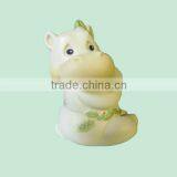 Precious Holly Days Annual Birthday Series Ceramic Hippo Figurine in Bulk thumbnail-1