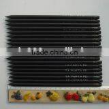 Custom Printed Black Wood Pencil With Eraser for Shool Students thumbnail-1