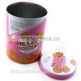 promotional hot selling metal box food 2oz tin round