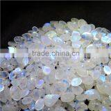 NATURAL RAINBOW MOONSTONE CABOCHON GOOD COLOR & QUALITY LOT AL-03