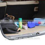Foldable Nylon Three-Compartment Back Car Organizer , Large Car Trunk Organizer thumbnail-2