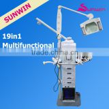 SW-19M Popular 19 in 1 multifunction facial machine microdermoabrasion with CE approval