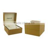 Hot Sale Gold Wood Watch Box With Special Insert Wooden Box thumbnail-1