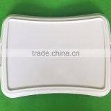 Wholesale High Quality Melamine Plastic Serving Tray With Handle thumbnail-5