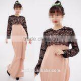 OEM Service China Factory Custom Made Wholesale Arabic Slim Abaya Dress for Fat Women thumbnail-5