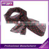 Custom Design Digital Printing Fashion Knitted Scarf,100% silk scarf,Long scarf