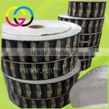 Guangzhou Factory Brushed Golden Label Sticker Self-adhesive Label Stickers thumbnail-3